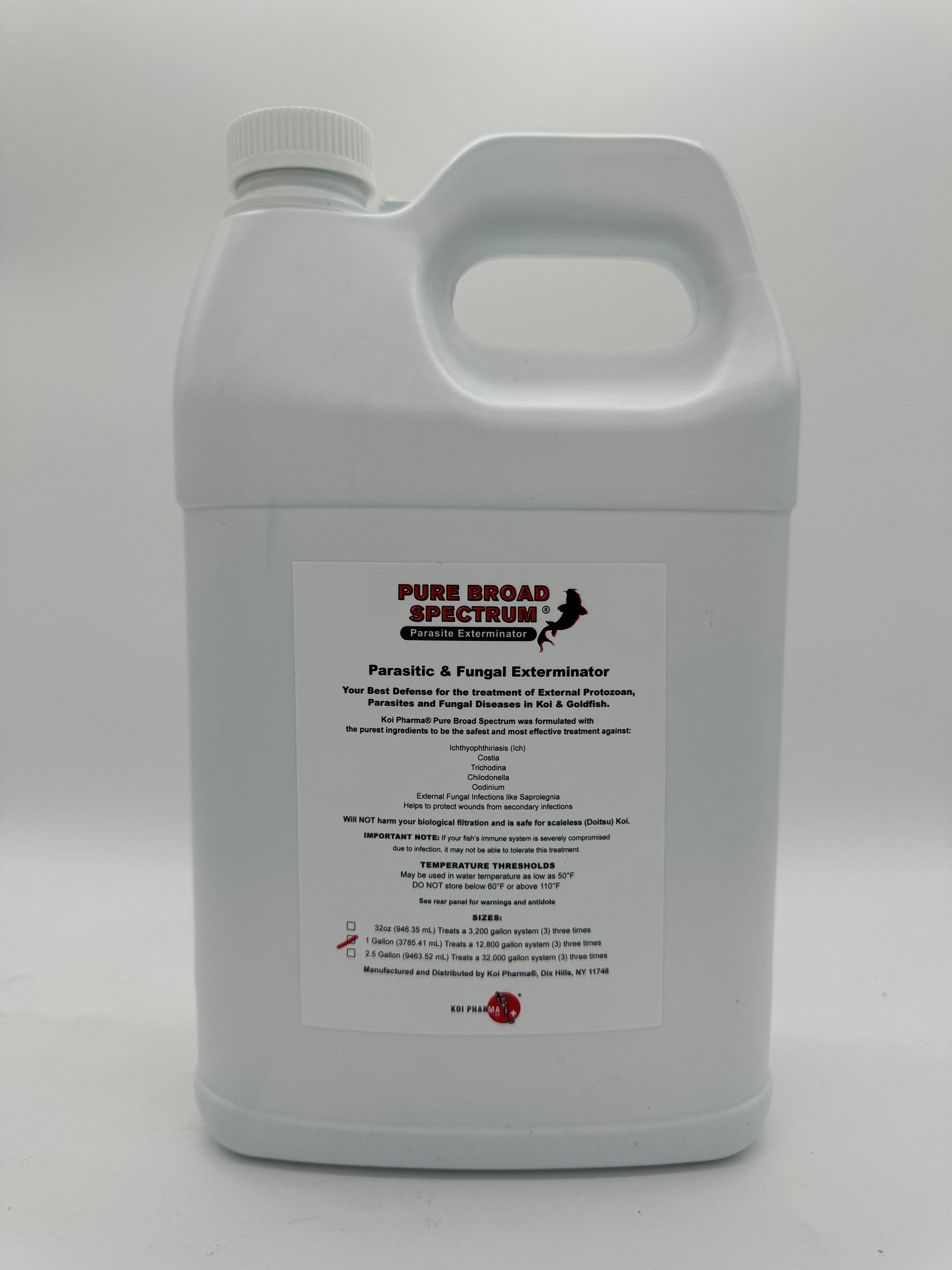 Koi Pharma® Pure Broad Spectrum Parasitic and Fungal Exterminator