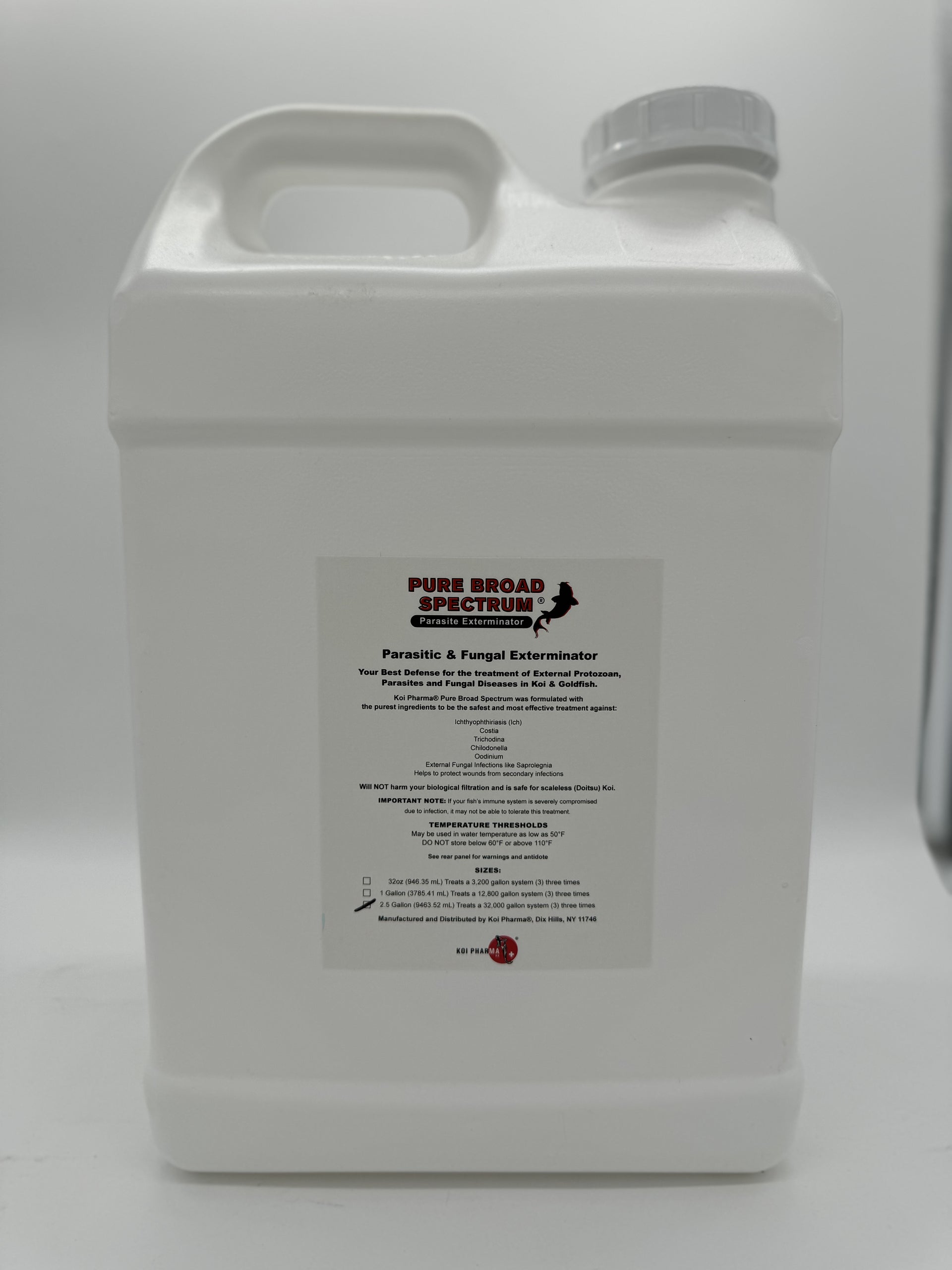 Koi Pharma® Pure Broad Spectrum Parasitic and Fungal Exterminator