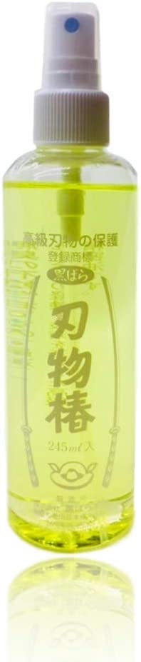 KUROBARA 100% Pure Tsubaki Japanese Cutlery Knife Maintenance Camellia Oil (8.3 oz) Dispenser