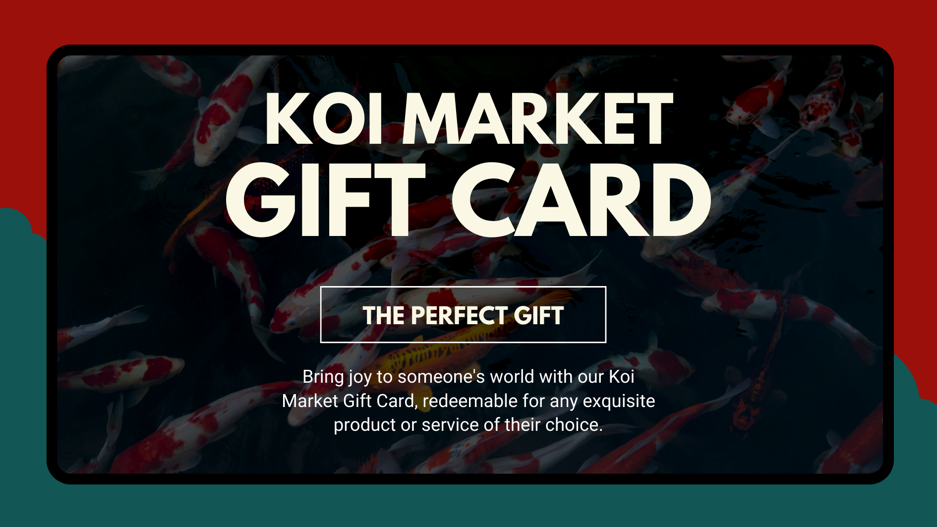 Koi Market Gift Card