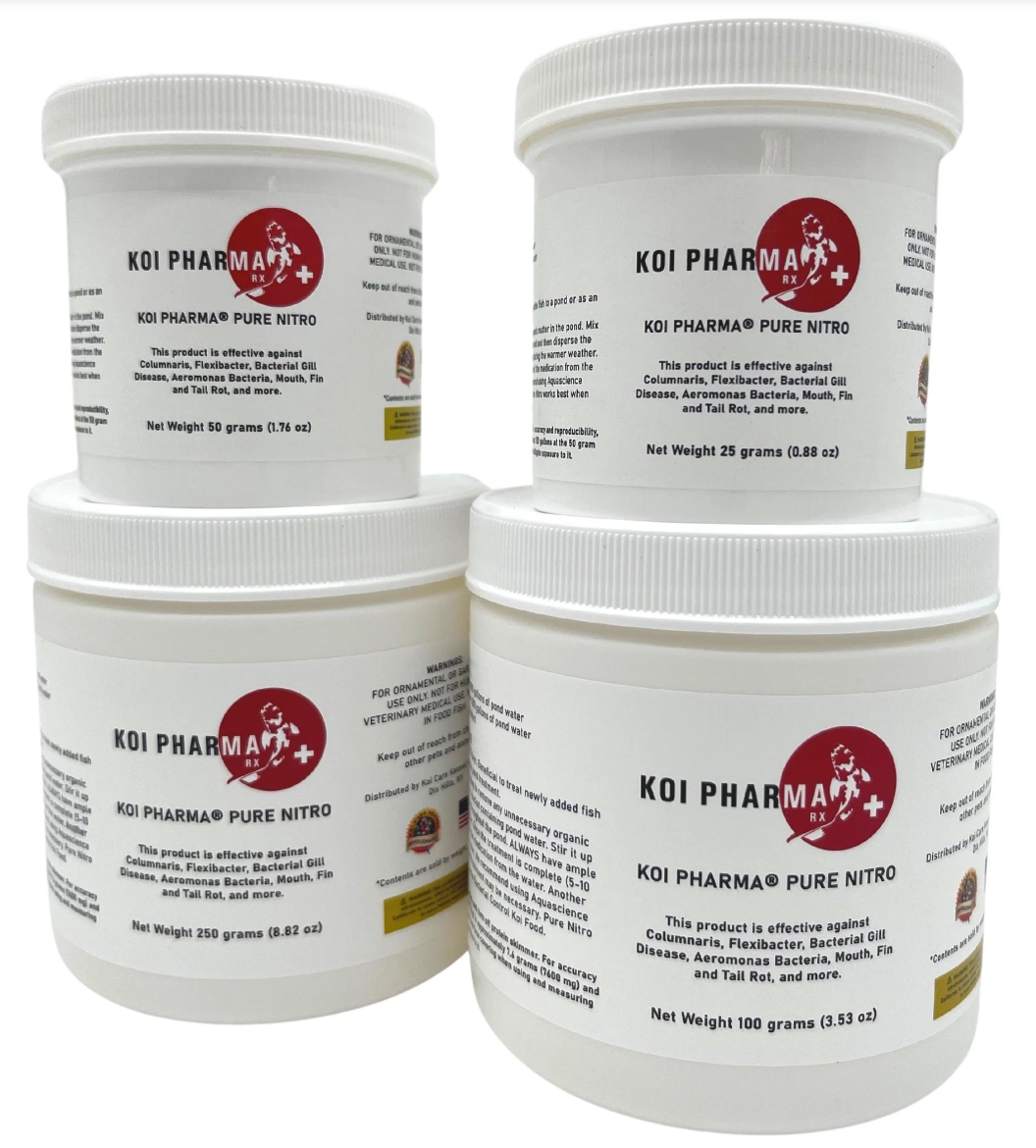 Koi Pharma® Pure Nitro and Whole Pond Bacterial Disease Control