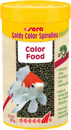 Sera Goldy Color Spirulina Nature (Goldfish Color Food)