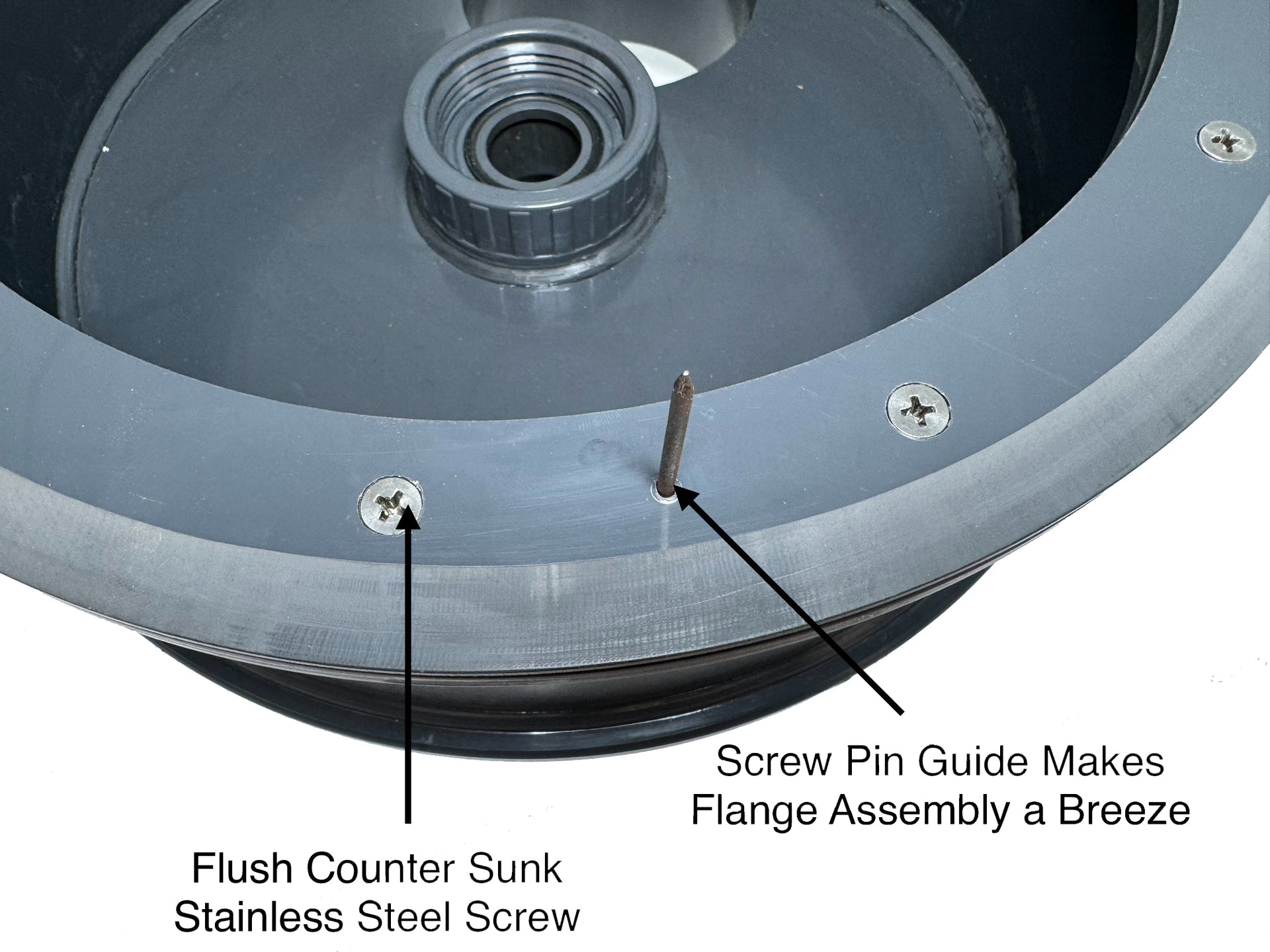 Kick-Ass® Basin Bottom Drain (Aerated & Non-Aerated)