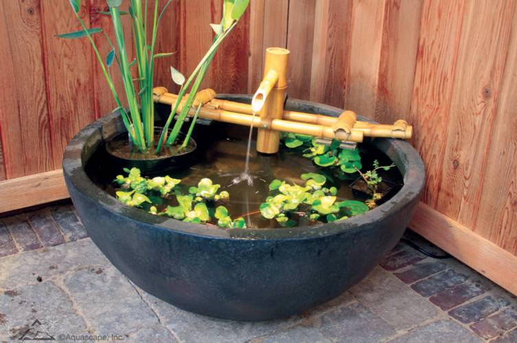 Aquascape Adjustable Pouring Bamboo Fountain RETAILER