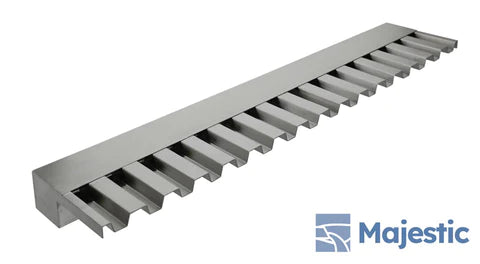 MAJESTIC DELTA 48" STREAM EFFECT SPILLWAY STAINLESS STEEL