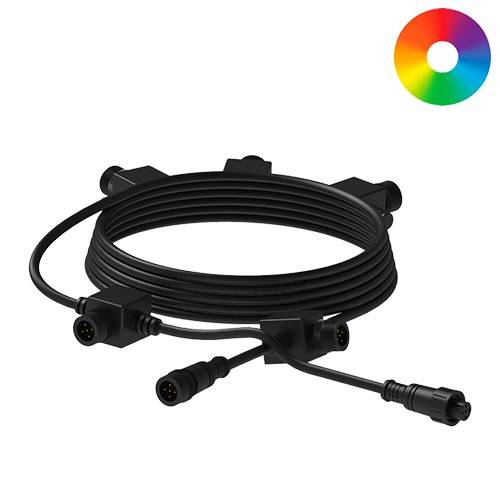 Aquascape 25' 5-Outlet Color-Changing Lighting Extension Cable