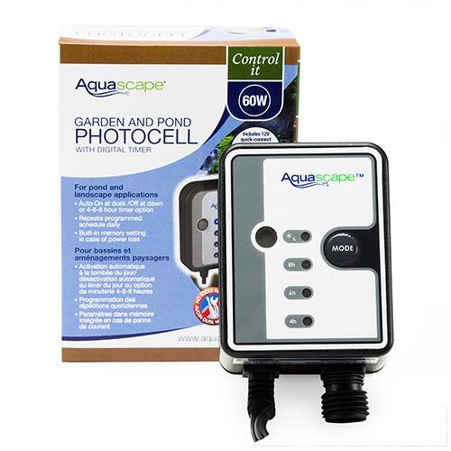 Aquascape Photocell with Digital Timer (4/6/8 Hours)