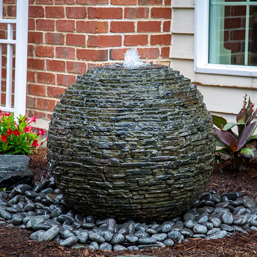 Aquascape Stacked Slate Sphere 32" 78288