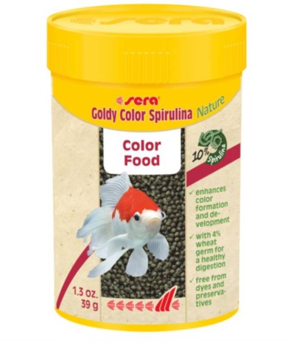 Sera Goldy Color Spirulina Nature (Goldfish Color Food)